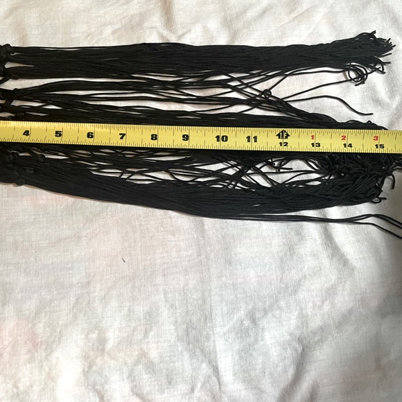 Goth Fringe Velvet Floral Kimono - Picture 5 of 10